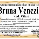 Bruna Venezia ved. Vitale di anni 88