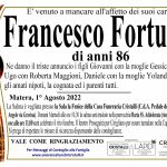 Francesco Fortunato di anni 86