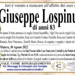 Giuseppe Lospinuso di anni 83