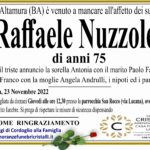 Raffaele Nuzzolese di anni 75