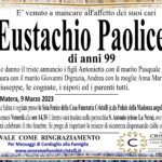 Eustachio Paolicelli di anni 99