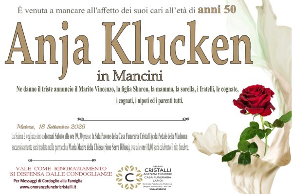 Anja Klucken in Mancini