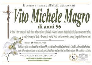 Vito Michele Magro di anni 56